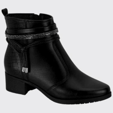Imagem de Bota Feminino Cano Curto Moleca Salto Baixo 5346.103.27596-Feminino
