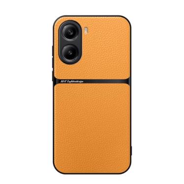 Imagem de Kepuch Capa para Redmi Turbo 4/Xiaomi Poco X7 Pro - Litchi Grano Case Placa de Metal Embutida - Pornográfico