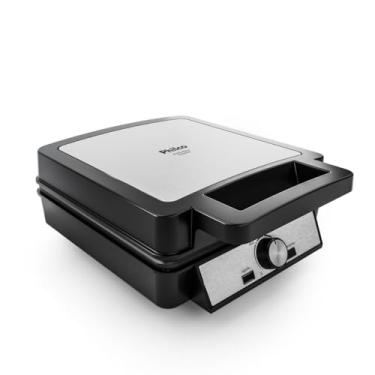 Imagem de Philco Waffle Maker 5 Temperaturas 4 Waffles PWM04A 127V Metal e Plástico Inox e preto