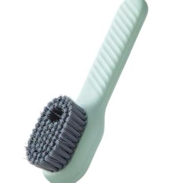 Imagem de Escova De Limpeza Dispenser Lava Louça Multiuso Universal Com Reservatório De Detergente(1)