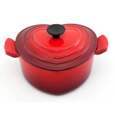 Imagem de Panela Coração 20 cm Vermelho Le Creuset