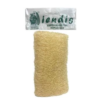 Imagem de Bucha Vegetal Slim Iendis Pedaço Natural Para Banho Esfoliação Hidrata
