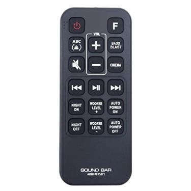 Imagem de ALLIMITY AKB74815371 Controle remoto substituído compatível com sistema de áudio LG Sound Bar SPJ4BW SPJ4B-W SK4D SL3D SJ3 SJ4 SPH4BW SPH4B-W