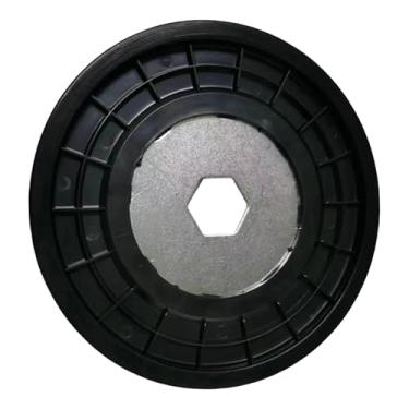 Imagem de oshhni Equipamento de fitness da polia de bicicleta exercício Equipamento dinâmico de bicicletas da roda Disco de fitness Acessórios para academia Ciclismo, 160pj