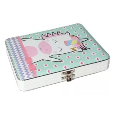 Imagem de Álbum Fotos Maleta Menina Rosa 100 Fotos 15x21 E Diário - Pink Days