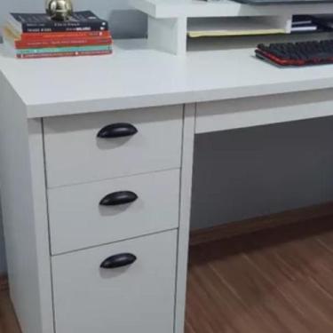 Imagem de Puxador Concha para Gavetas, Móveis e Portas, em Metal - Compras Fácei