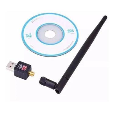 Imagem de Antena Wi-fi Adaptador Wireless 1200mb/s Usb Pc Notebook - LF