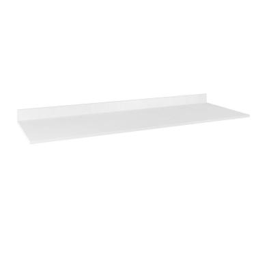 Imagem de Tampo Para Balcão De Cozinha 120cm Mdp Branco - Lumil Móveis Branco