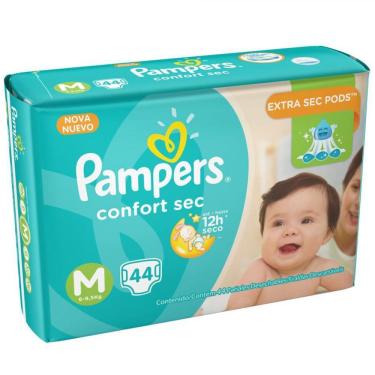Imagem de Fralda Pampers Confort Sec M Com 44 Unidades
