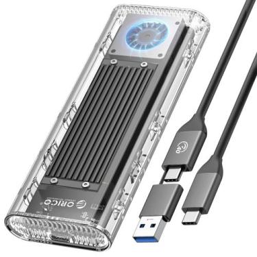 Imagem de Compartimento SSD NVMe ORICO 40 Gbps com ventilador de 4 TB