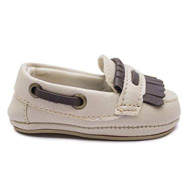 Imagem de Sapatinho De Bebê Primeiros Passos Casual Franjinha Dt B02 (16, Gelo Cafe)