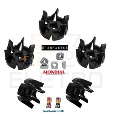 Imagem de 5 Arrastador do Copo para Liquidificador Mondial L-1100 Turbo