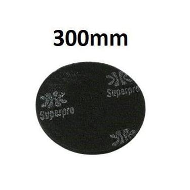 Imagem de Disco SUPERPRO Removedor p/ Enceradeira Preto 300mm - Bettanin