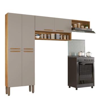 Imagem de Paneleiro e Aéreo Cozinha Madri Cinamomo Off White - Sallêto