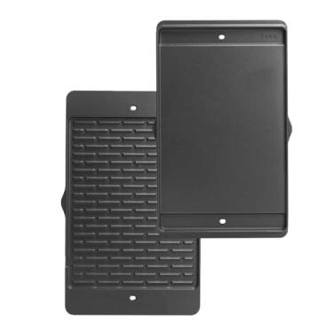 Imagem de BBQ Future 7566 Grelha Para Weber Genesis Série 300 E-310 S-310 E-320 S-320 E-330 S-330 Ep-310 Cep-310 Ep-320 Cep-320 Ep-330 Cep-330, Acessórios De Ferro Fundido Weber, Dupla Face