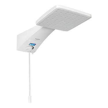 Imagem de Chuveiro Hydra Digital Quadratta Plus Branco 7700W 220V DPQDDP772BR