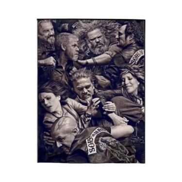 Imagem de Son Of Anarchy DIY Pôster pegajoso Vintage Room Bar Café Decoração Dec