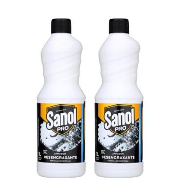 Imagem de Kit 2 Limpador Desengraxante Concentrado Limpeza Pesada Motor Automoti