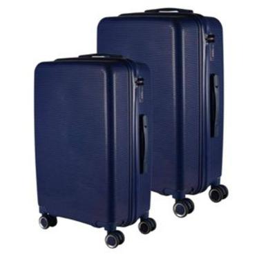 Imagem de Kit Mala Bordo 10kg + Mala Média 23kg POLIPROPILENO Maldivas Norte Giratória 360°