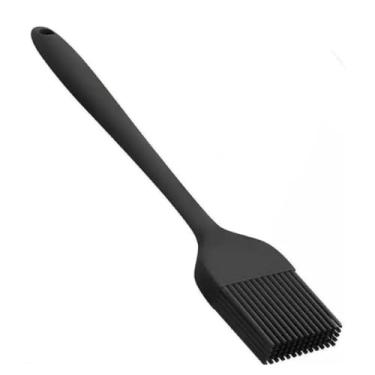 Imagem de Pincel De Silicone Preto Para Cozinha