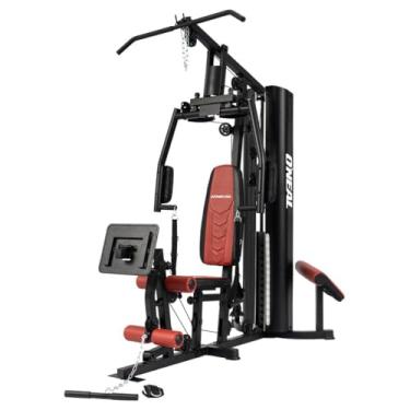 Imagem de Estação de Musculação Completa BF002 Home Gym – 70kg, Aço Reforçado, Exercícios para Corpo Inteiro, com Leg Press e Puxada Alta – Suporta até 125kg