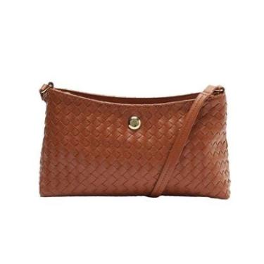 Imagem de Bolsa Média Couro Trançado Lançamento AnaCapri-Feminino