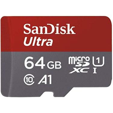 Imagem de Cartão Sandisk Ultra 100mb/s 64GB Micro SD Lacrado + Adaptador