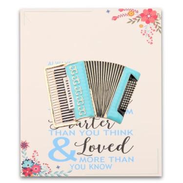 Imagem de AKTAP Alfinetes de gaita instrumentos de sopro presentes para tocadores de gaita broche músico presentes para amantes de música acessório lembrancinhas de festa (broche de gaita)