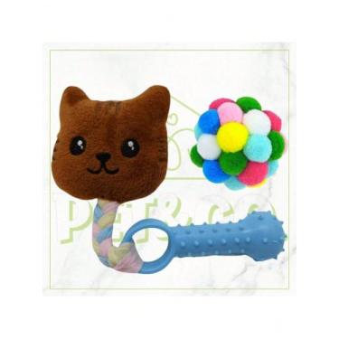 Imagem de Brinquedos para Cães Pequenos Monte Seu Próprio Kit - NoBrand, Melanci