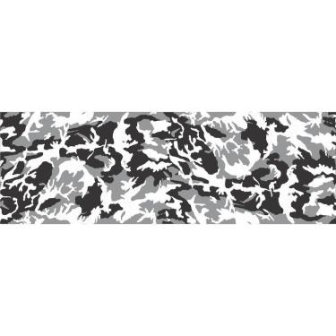 Imagem de Adesivo Camuflado Cinza Preto E Branco 200X50Cm