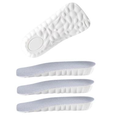 Imagem de Almofadas ortopédicas altas 2.0, palmilhas com aumento de altura, palmilha com tecnologia de nuvem 4D, palmilhas de aumento de altura para homens/mulheres, palmilhas de suporte de arco de espuma