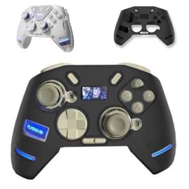 Imagem de NOUKAJU Case for FLYDIGI APEX 4, Controller Case,Anti-Drop, Anti-Scratch,Shockproof,Silicone Protective Cover for FLYDIGI APEX 4 Wireless Controller(Black)