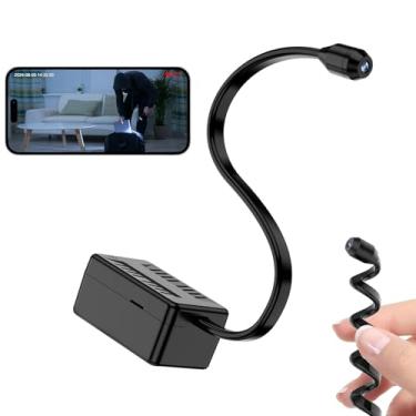 Imagem de Pefemnio Mini câmera espiã com 1080p WiFi câmera oculta, aplicativo de detecção de movimento para casa, interior, bebê, cachorro, gato