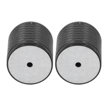 Imagem de aqxreight Risers de Mobília Ajustável Risers Cama Risers 43-75mm de Serviço Pesado de 500 Kg de Alumínio Sem Parafuso para Parafuso para Camas Sofás Tabelas Armários (preto brilhante)