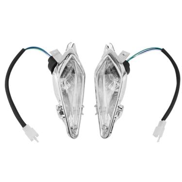 Imagem de PRO BAT Par de lâmpadas de luz de cabeça esquerda direita 110cc 125cc quadriciclo quadriciclo quadriciclo quatro rodas formato de olho
