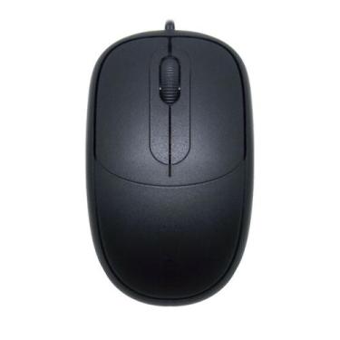 Imagem de Mouse Óptico MO-D533 Usb 1000 dpi Básico escritorio Sem Logo Menor - K