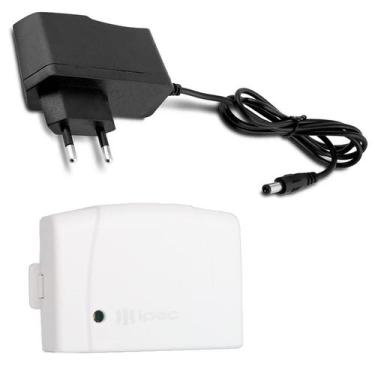 Imagem de Microfone Profissional Cftv Para Dvr + Fonte De Alimentação - IPEC