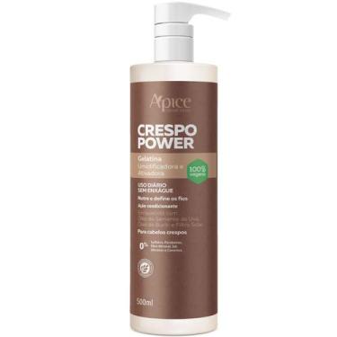 Imagem de Gelatina Ativadora e Umidificadora Apice Crespo Power 500ml - Apice Co