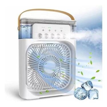 Imagem de Mini Ar Ventilador Portátil 10w BIVOLT - Conforto Móvel - Melhor Preço