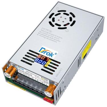 Imagem de Fonte de alimentação DROK 60V 8A 480W AC 110V 220V a DC 0-60V