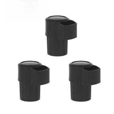 Imagem de Plugue De Pescoço Dobrado Para Saxofone Alto, Abs Preto, 3 Peças, Prot