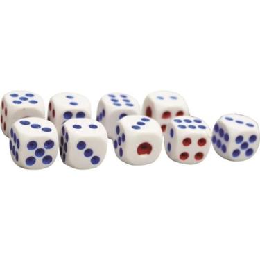 Imagem de Brinquedo Diverso Dados N15 com 09 Unidades - Cartela com 9 Dados 1,5 