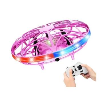 Imagem de Mini Drone Indutivo Colorido Anti-colisão Brinquedo Elétrico Para Cria