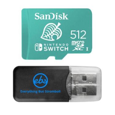 Imagem de Cartão microSD SanDisk 512GB Cartão de memória Nintendo Switch - Every