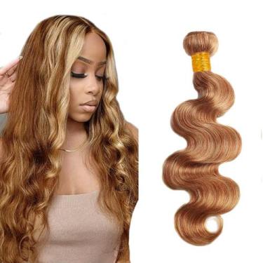 Imagem de Pacotes de cabelo HuxoWax Highlight Body Wave 30cm P27/30