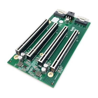 Imagem de Adaptador PCIe4.0 para SlimSAS (SFF-8654), para GPU, aplicado para várias expansões, aplicável ao sistema Windows Server/Windows/Linux/VMwareESX/ESXi/FreeBSD14/Ubuntu
