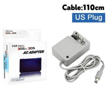 Imagem de Carregador Adaptador De Energia Nintend NDS 3DS 3DSXX Plugue EU US AC 