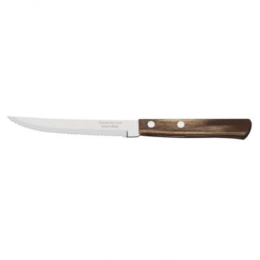 Imagem de Faca Para Churrasco Tramontina 5 Inox Cabo Polywood Castanho