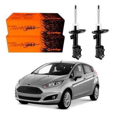 Imagem de Par Amortecedor Dianteiro New Fiesta 1.5 1.6 2014 A 2017 - Cofap