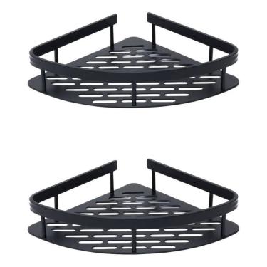 Imagem de 2X 2 Porta Shampoo E Sabonete Suporte De Canto Parede Banhei